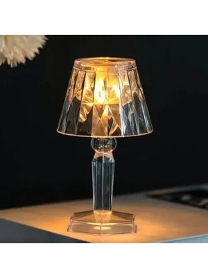 Milas Toptan Şık Kablosuz Pilli LED Masa Lambası 12'li Set