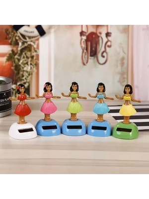 Milas Toptan Tropikal Solar Dans Eden Hula Kızı Figürü 1 Adet