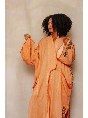 İkikız Orange Kimono