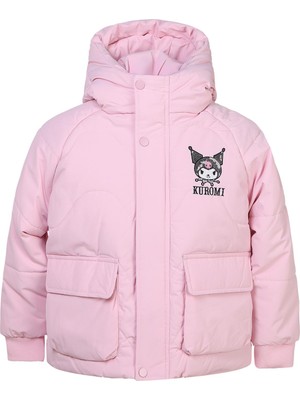 Kuromi 6-9 Yaş Mont - Pembe