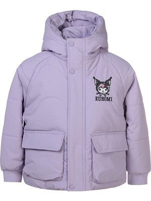 Kuromi 6-9 Yaş Mont - Lila