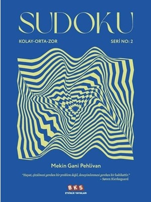 Mekin Gani Pehlivan'ın BKS Etkinlik Yayınları Cep Sudoku 2 192 Sayfa ile Zihin Geliştirici Eğlence