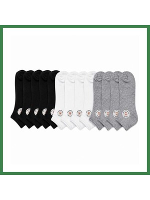 Bezos Unisex Kısa Konç 12'li Patik Çorap, %85 Pamuklu Geri Dönüştürülmüş Iplik, Parfümlü Ince Dikişli, Günlük Spor Çorabı · Beden: 39-44 · Renk: Çok Renkli 12 Li BEZOS16