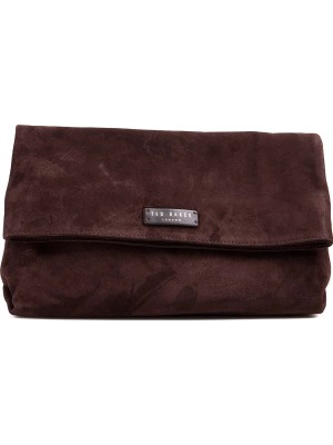 Ted Baker TBFW26FBAG057344 Koyu Kahve Kadın Deri Portföy
