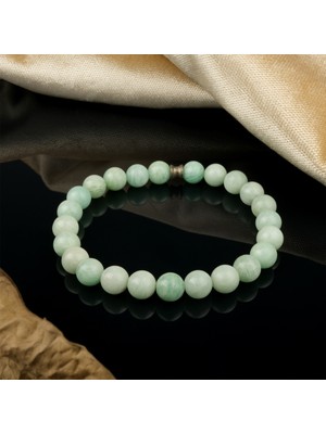 Moony Stone Amazonit Doğal Taş Bileklik