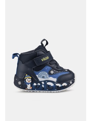 Vicco Smash Işıklı Erkek Ilk Adım Lacivert Outdoor Bot