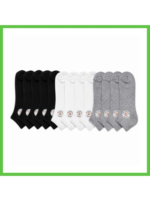 Bezos Unisex Kısa Konç 12'li Patik Çorap, %85 Pamuklu Geri Dönüştürülmüş Iplik, Parfümlü Ince Dikişli, Günlük Spor Çorabı · Beden: 36-40 · Renk: Çok Renkli 12 Li Vengners