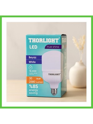Bezos 30W E27 LED Ampul 2580 Lm 6400K T-Shape Vengners