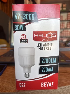 Helios 30 Watt Torch Ampul Beyaz