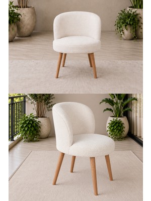 Edsy Home Alvia Bench Balkon,bahçe,çay Seti Tekli Bench Krem