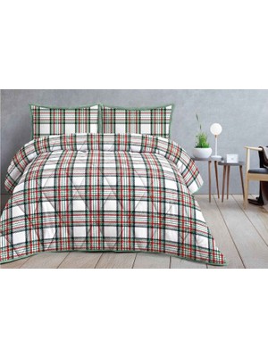 Merinos Comforter Yorgan Seti 220X240 Jago Yeşil