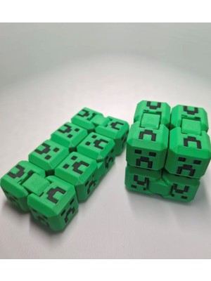 Petityu Hediyelik Mini Sonsuz Küp Minecraft Infinity Küp Stres Atıcı Eğlenceli Fidget Oyuncak