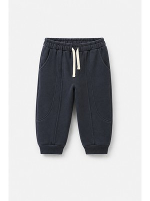 RG Brand Çocuk Kavisli Cepli Jogger Pantolon | Bağcıklı Bol Kesim | 3–9 Yaş | 3 Renk | RG1790