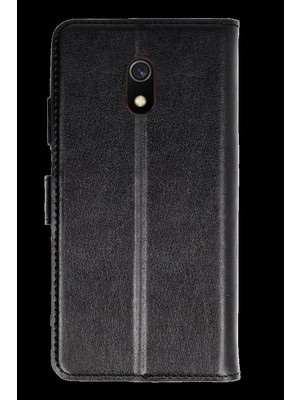 sbodurhome Xiaomi Redmi A8 Trend S Plus Kapaklı Kılıf  - Siyah