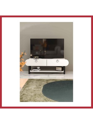 Bezos Setro Tv Ünitesi Beyaz 110 cm Strsnl