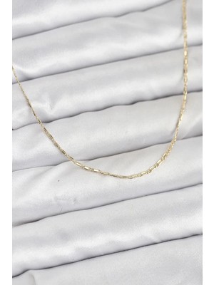 Aydogan's cm 14K Gold Renk Kesme Model 60 cm Kadın Kolye - Bayi Depom