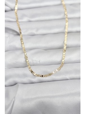 Aydogan's cm 14K Gold Renk Zincir Model 60 cm Kadın Kolye - Bayi Depom