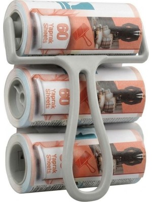 Polo Tüy Toplama Rulosu 60 Yaprak 10CM+2 Yedek