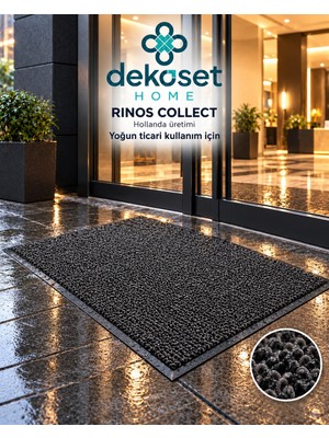 Dekoset Home Collect Dış Mekan Paspası Iş Yeri Paspası Avm Paspası Çamur Sıyırıcı Yoğun Trafik Polyamide Ip Pvc Kaymaz Taban