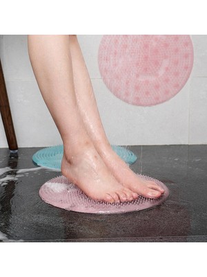 İlkyaz Fashion Ergonomik Silikon Yüzeyli Banyo Masaj Matı ve Topuk Rahatlatıcı
