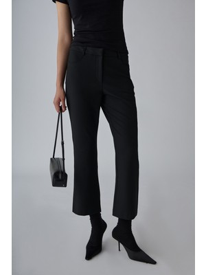 Suud Collection Siyah Janet Flare Pantolon
