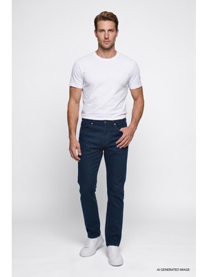 Wrangler Arizona Pamuklu Regular Fit Düz Paça Jean Erkek Kot Pantolon W211842 410