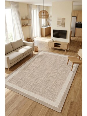 Decomia Home Natura Modern Jüt Desenli Vintage Şönil Kilim Salon Halısı Mutfak Halısı Yolluk