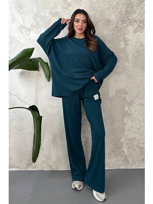 Budi Home Petrol Salaş Sweat ve Pantolon