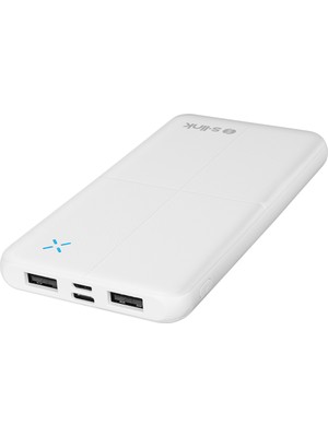 Belirtilmemiş S-Lınk IP-G12N Beyaz 10.000MAH 2xusb 1xmicro USB 1xtype-C 4 LED Göstergeli Powerban - LINOST2186-4
