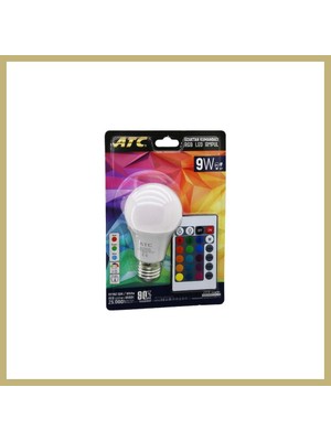 Bezos Atc 9W Kumandalı Beyaz+Rgb LED Ampul 1 Adet Za
