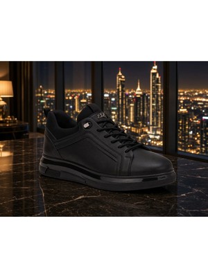 Ehil Premium Erkek Deri Sneaker Spor Ayakkabı