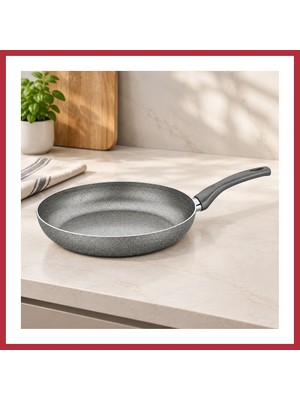 Bezos Granit Tava 24 cm Tek Saplı Strsnl