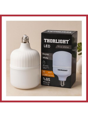 Bezos 50W E27 T-Şekil Beyaz LED Ampul Strsnl