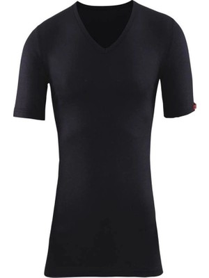 Beruflic Bsm Unisex V Yaka Kısa Kol Termal Body 10303 Under Moda