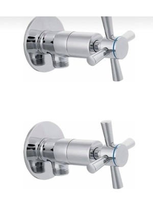 Happy Trend Yapı Taharet Musluğu Modern Tasarım Ara Musluk Pirinç Malzeme Garantil 2 Adet Set