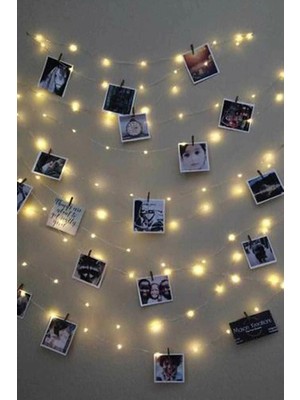 Happy Trend Metre LED + 50 Adet Renkli Mandal ve Jüt Ipi