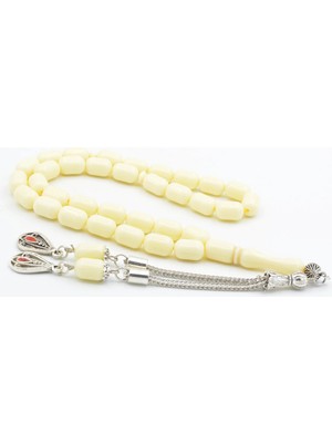 Murty99 Kapsül Kesim Beyaz Beyrut Kehribar Tesbih