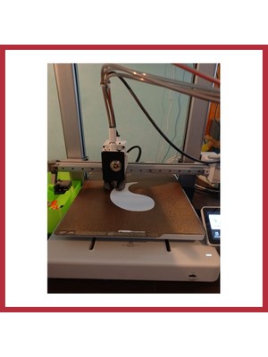 Bezos 3D Baskı Yin Yang Tealight Mumluk Iki Parçalı Siyah Beyaz Dekoratif Mum Tutucu Strsnl
