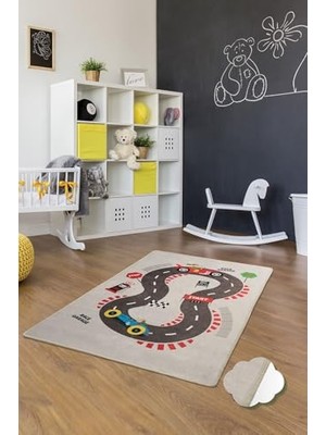Toptan Budur Game Çocuk Odası Oyun Halısı Djt 100X200 cm Bebek Çocuk Oyun Halısı