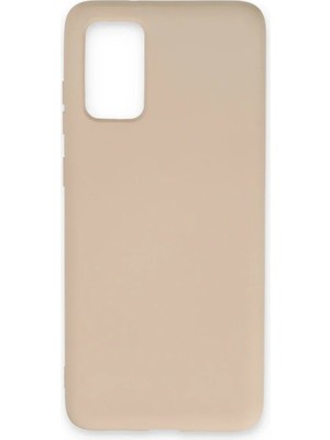İlkyaz Fashion If Galaxy S20 Kılıf Nano Içi Kadife Silikon - Pudra
