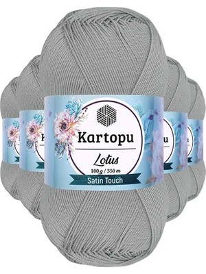 Marsilyan 5 Adet Lotus Bikini Büstiyer Bluz Örgü Ipi  K941 Açık Gri