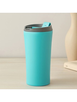 Marsilyan 400 ml Paslanmaz Çelik Termos Bardak - Sızdırmaz Kapak, Kaydırmaz Taban