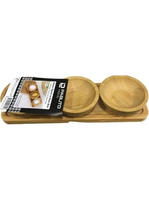 Marsilyan 3 Parça Mini Kase Seti Altlıklı