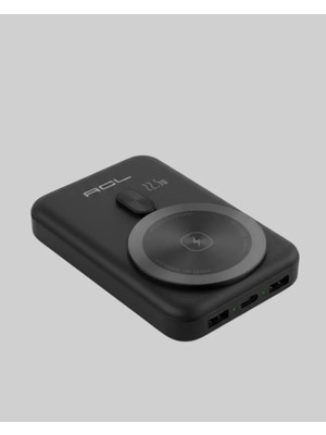 Marsilyan Manyetik Kablosuz Powerbank 22.5W Hızlı Şarj LCD Göstergeli Yeni Nesil