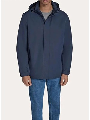 Dockers Lacivert Erkek Regular Fit Kapüşonlu Mont