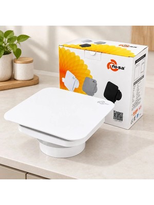 Hace Bazaar 150 mm Plastik Banyo Havalandırma Aspiratörü 20W 320 M³/h