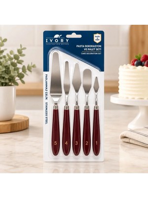 Hace Bazaar 5 Parça Pasta Spatulası