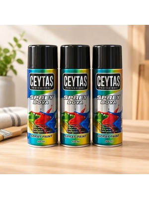 Hace Bazaar 400 ml Siyah Sprey Boya ( 1 Adet)