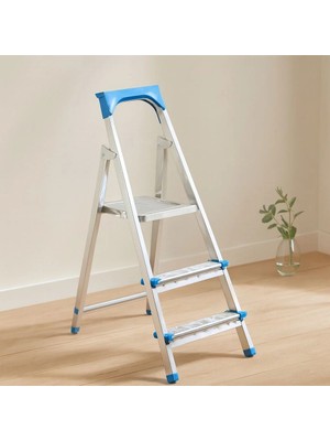 Hace Bazaar 2+1 Basamaklı Metal Merdiven 60 cm - 120 kg