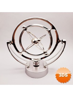 3D Sepetim Kinetik Orbital Denge Topu